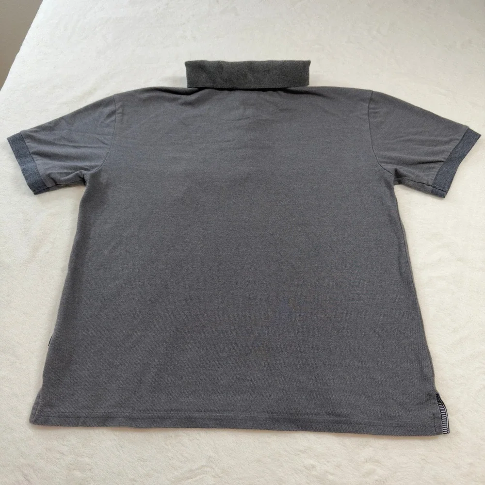 Polo Ralph Lauren Big Pony Polo Mens Medium Grey Good Custom Slim‎ Fit Cotton